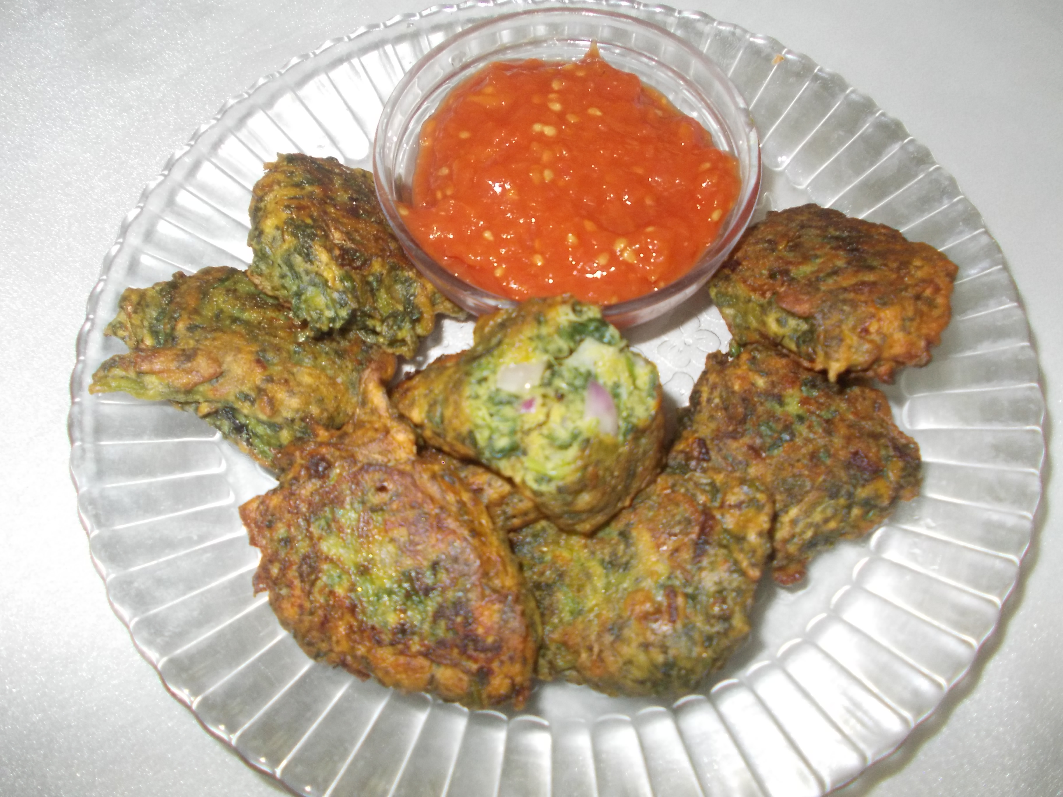 Palak Pakora Recipe