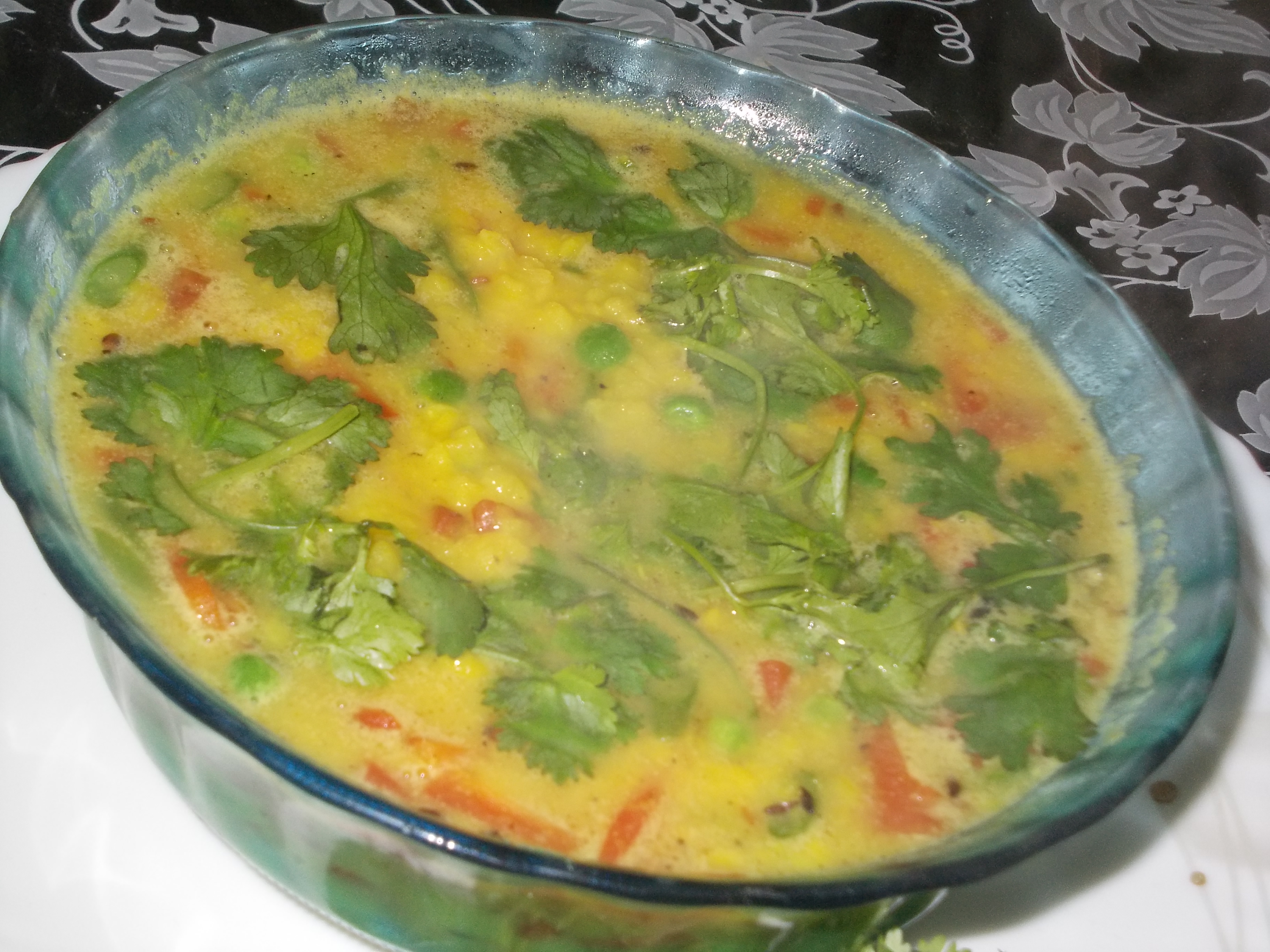 Bengali Veg Moong Dal Recipe