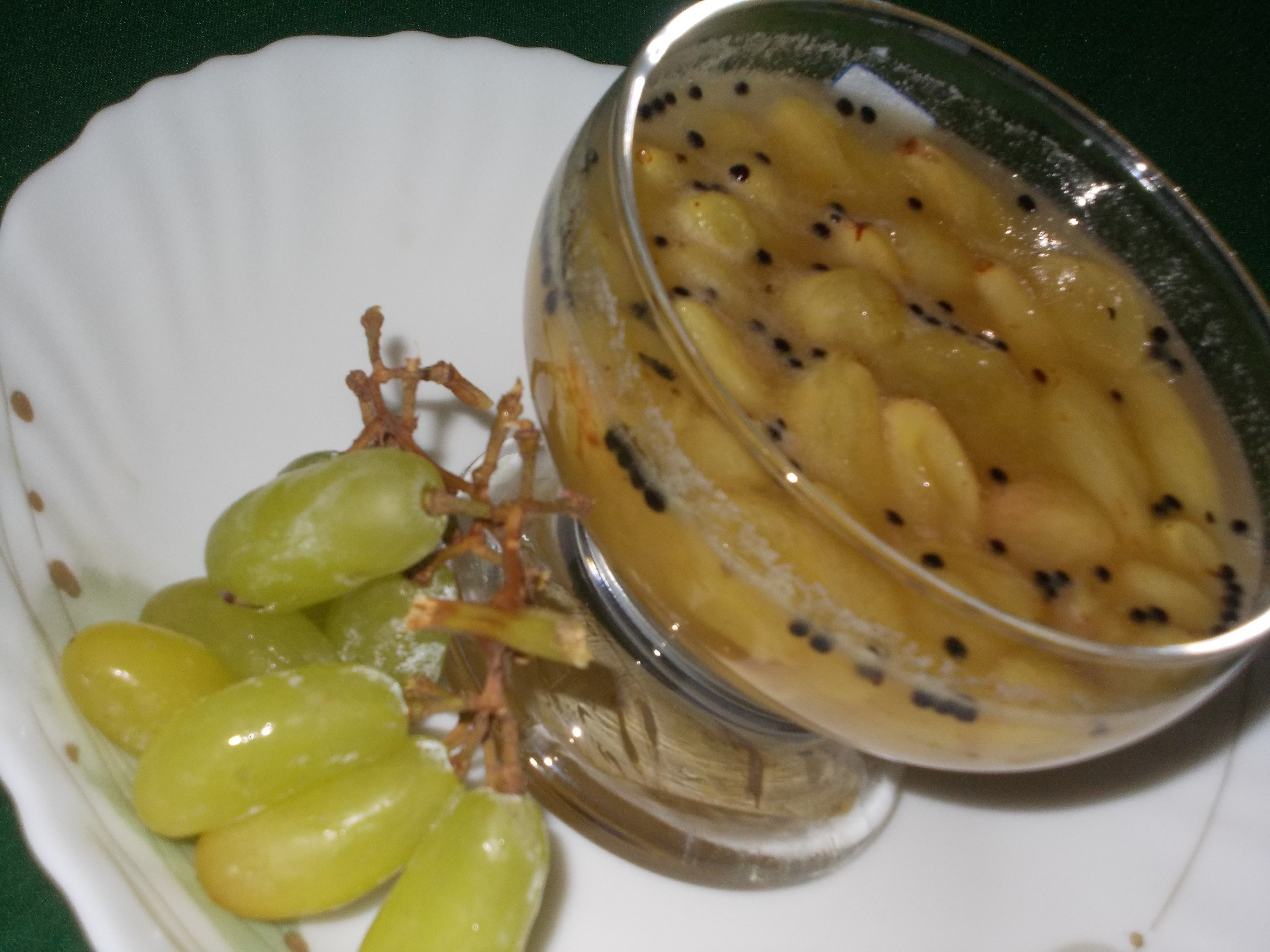 Green Grapes Chutney Recipe