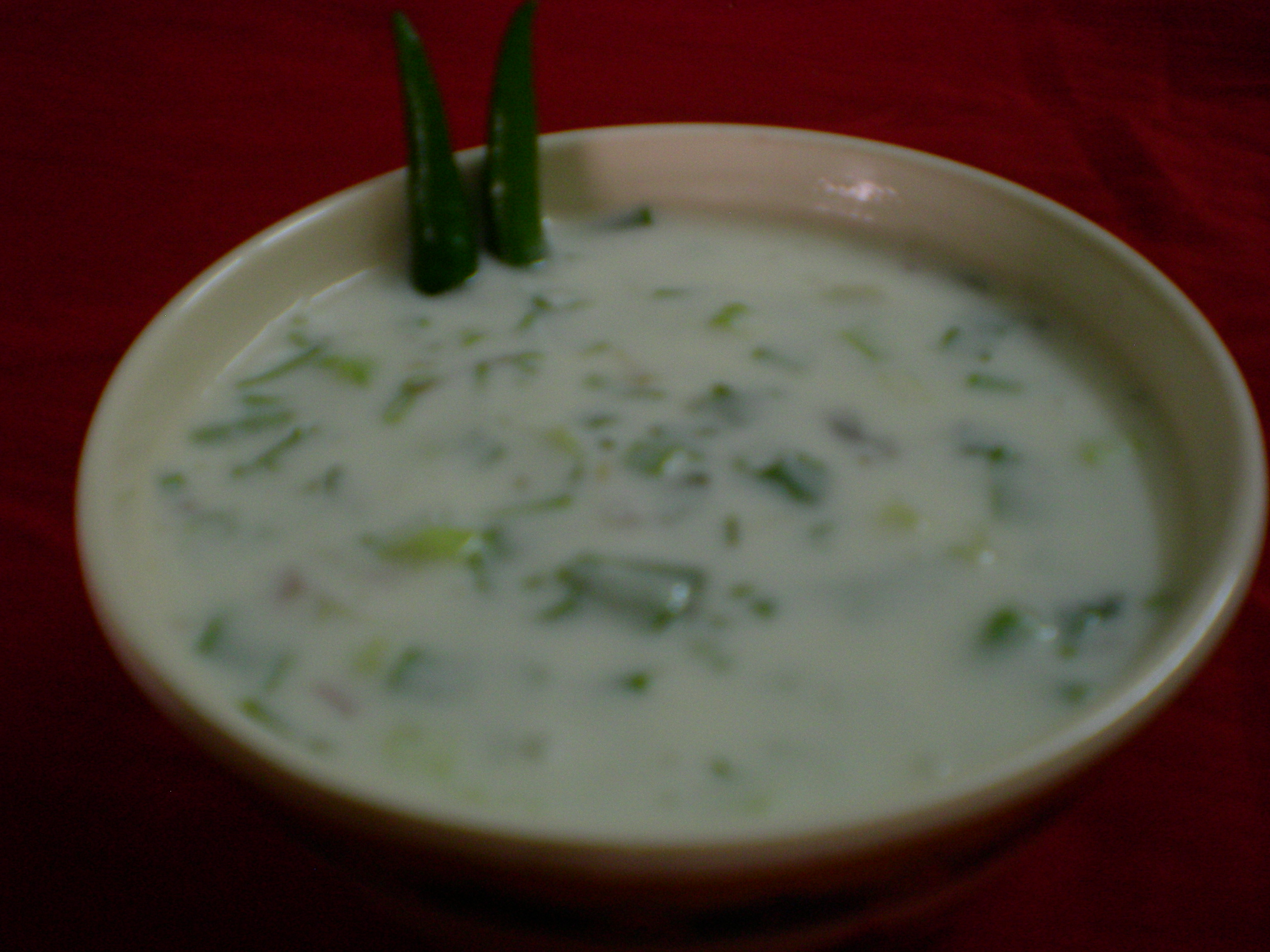 Onion Cucumber Raita Recipe